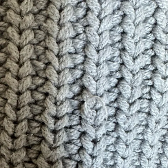 Hollister Gray Sweater- Medium - Picture 5 of 9